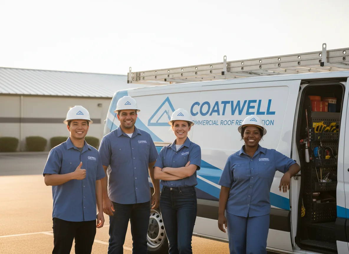 Commercial roof coating company in South Heights, PA